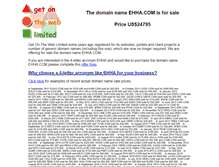 Tablet Screenshot of ehha.com